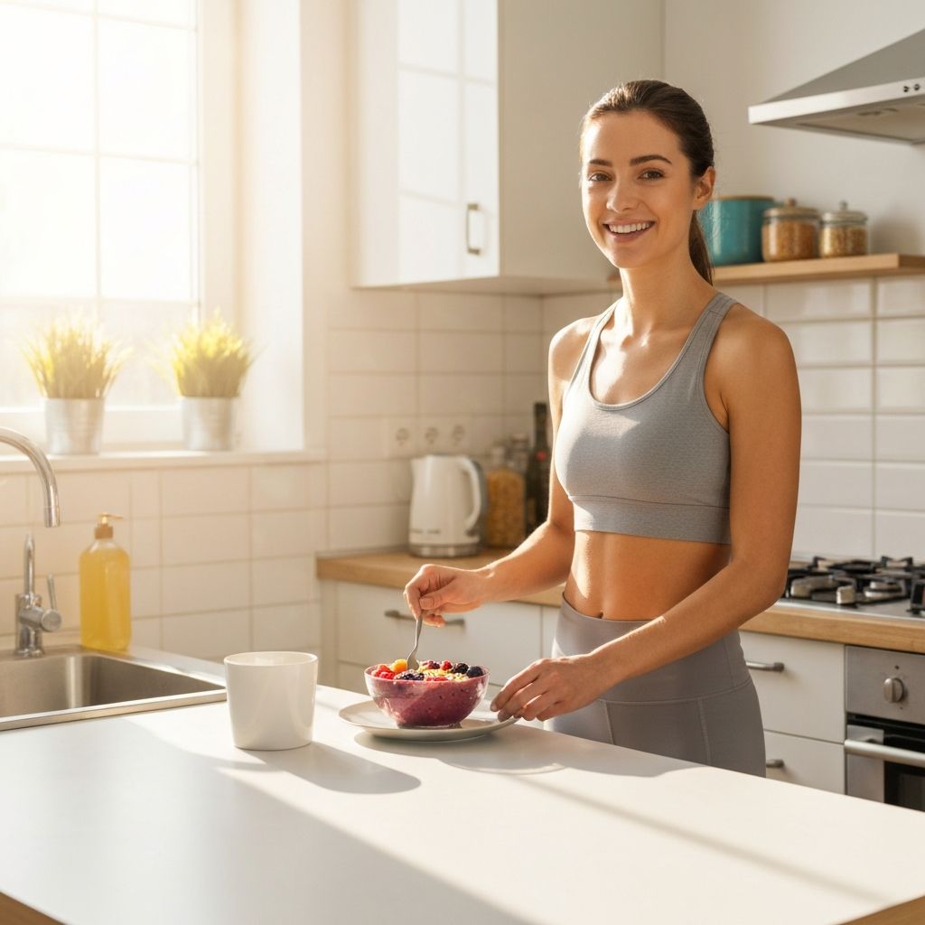 Healthy daily routine